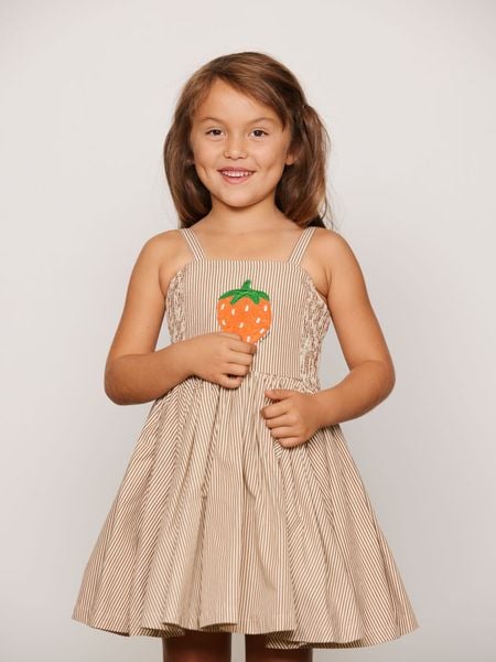 Poplin Woven Smock Dress