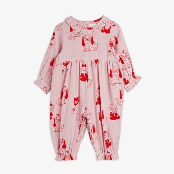 Minibabies Vävd Sparkdräkt
