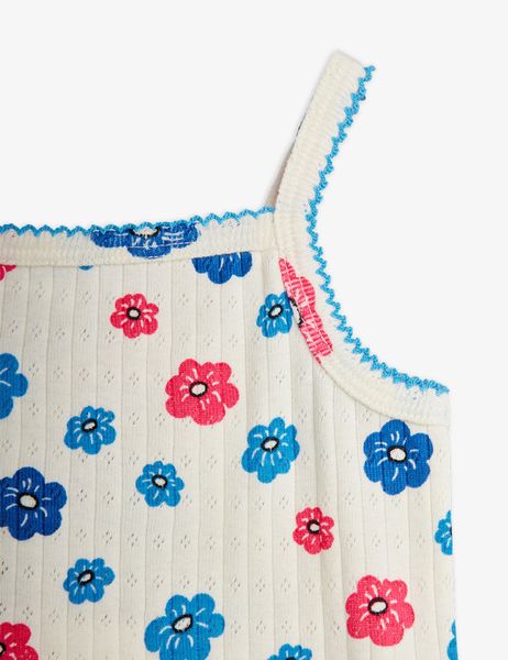Flowers Pointelle Bodysuit