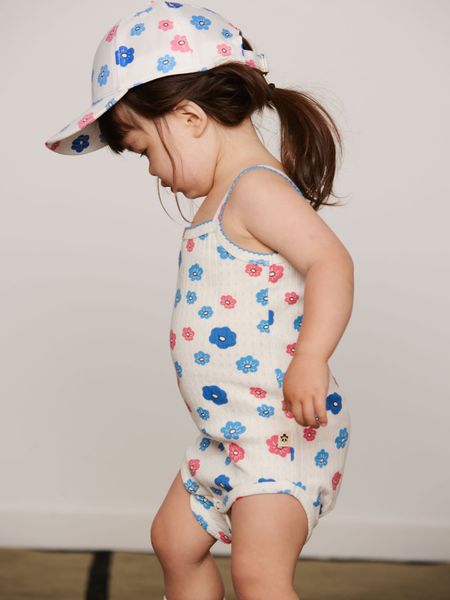 Flowers Pointelle Bodysuit