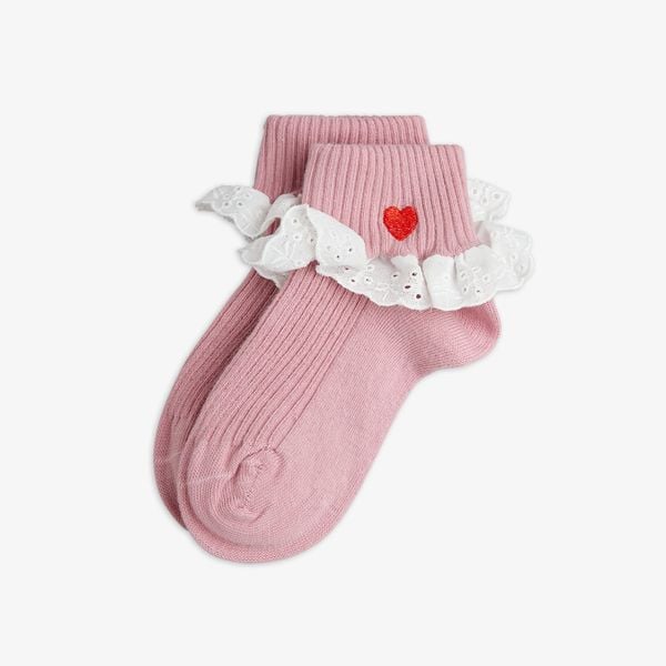 Heart Lace 1-Pack Strumpor