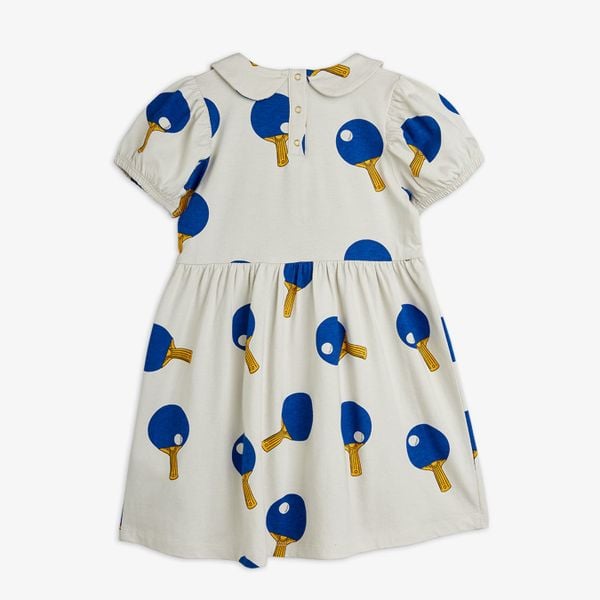 Table Tennis Print Dress