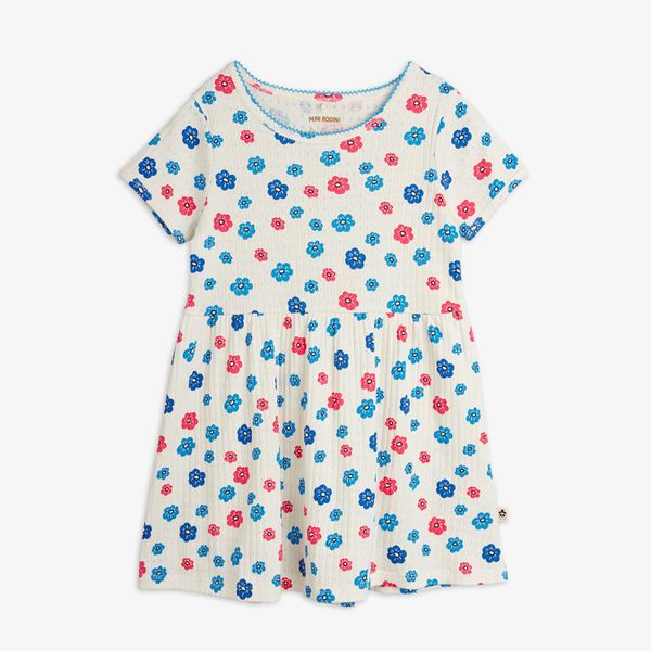 Flowers Pointelle Dress