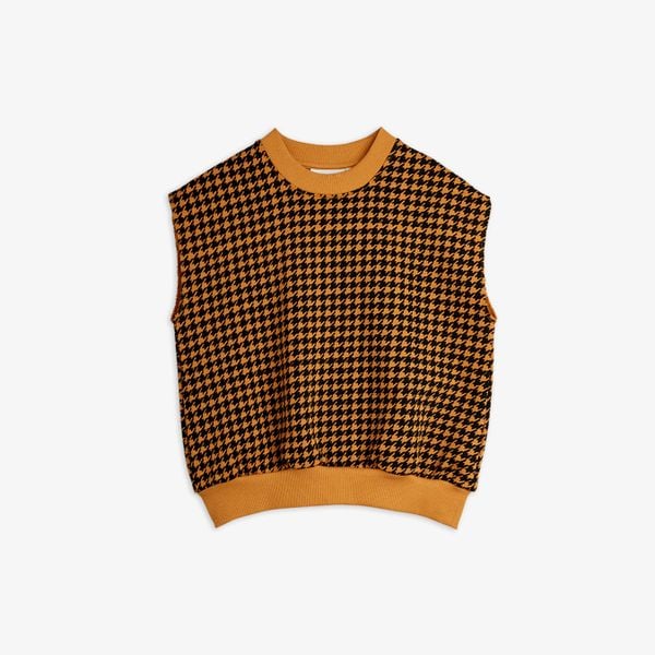 Houndstooth Sweat Tank