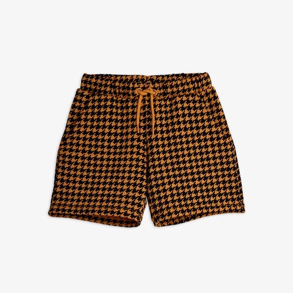 Houndstooth Sweatshorts