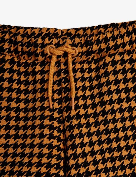 Houndstooth Sweatshorts