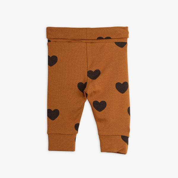 Basic Hearts Newborn Leggings