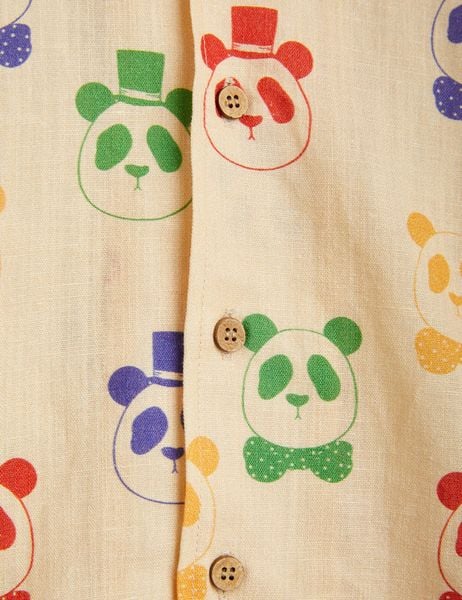 Panda woven shirt