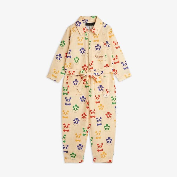 Panda Vävd Jumpsuit