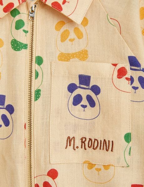 Panda Vävd Jumpsuit