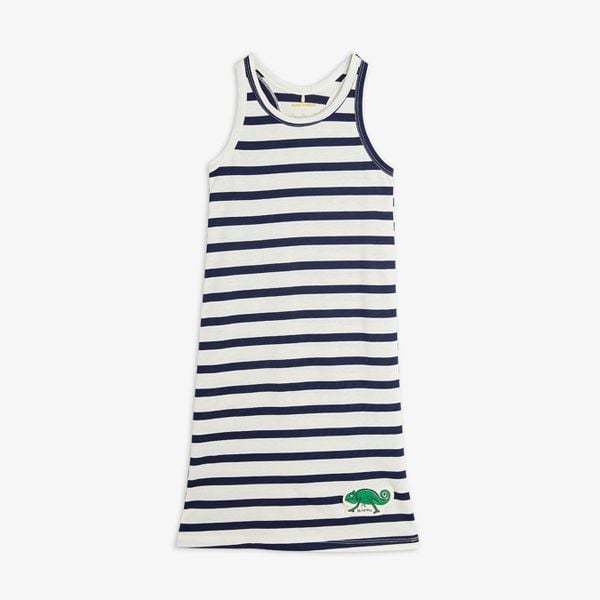 Lizard patch tank dress