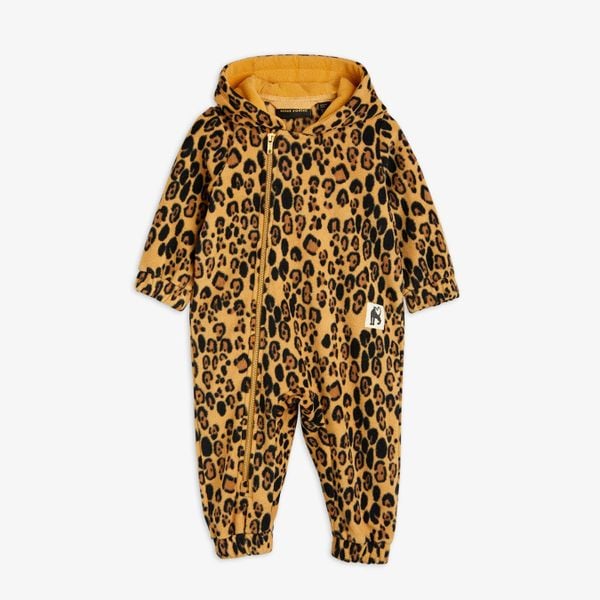 Leopard Fleeceonesie