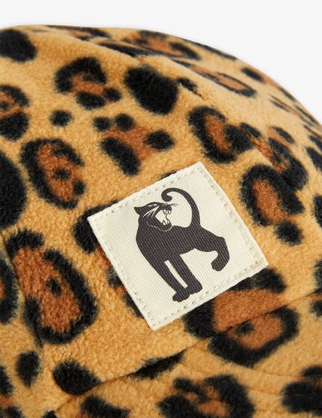 Leopard Fleece Cap