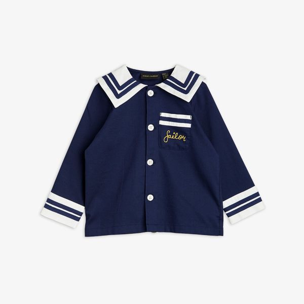 Sailor Woven Shirt Blue