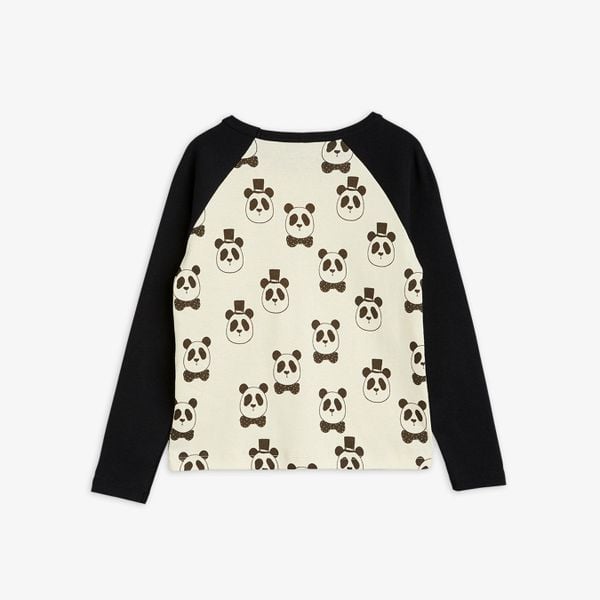 Panda Raglan Long Sleeve T-shirt