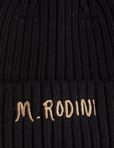 M.Rodini Rib Hat Black