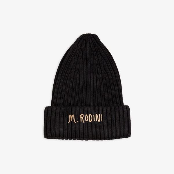 M.Rodini Rib Hat Black