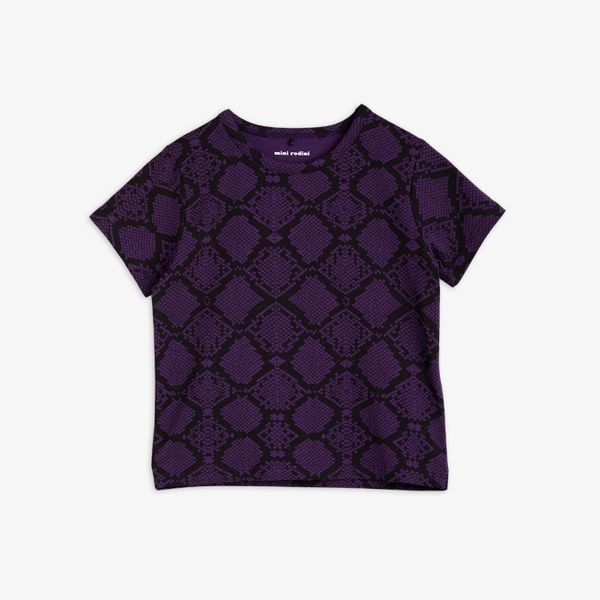 Snakeskin T-shirt Purple