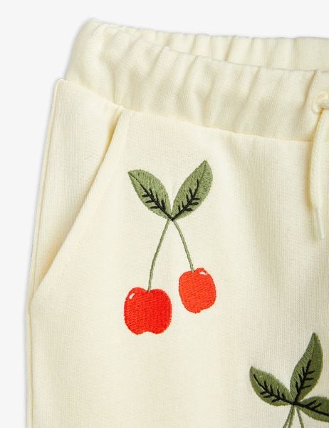 Cherry Embroidered Sweatpants