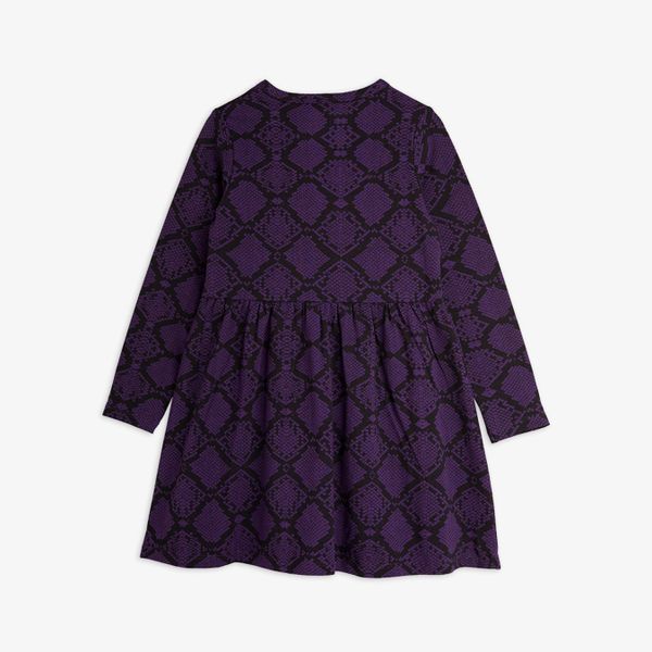 Snakeskin Dress Purple