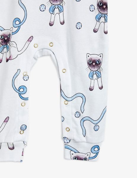 Siamese Cat Baby Jumpsuit