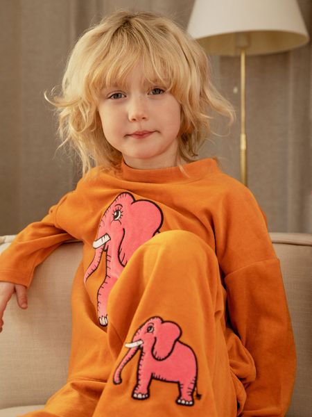 4 Elephants Velour Sweatshirt