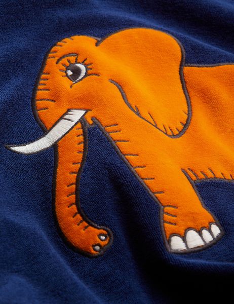 4 Elephants Terry Robe