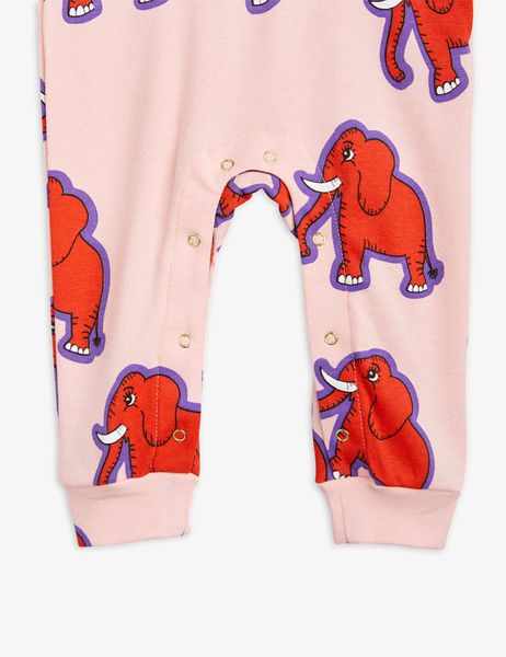 4 Elephants Baby Jumpsuit Pink