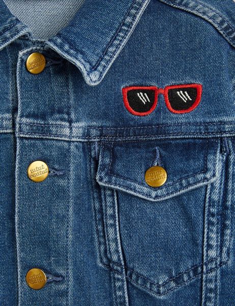 Ritzratz Broderad Jeansjacka