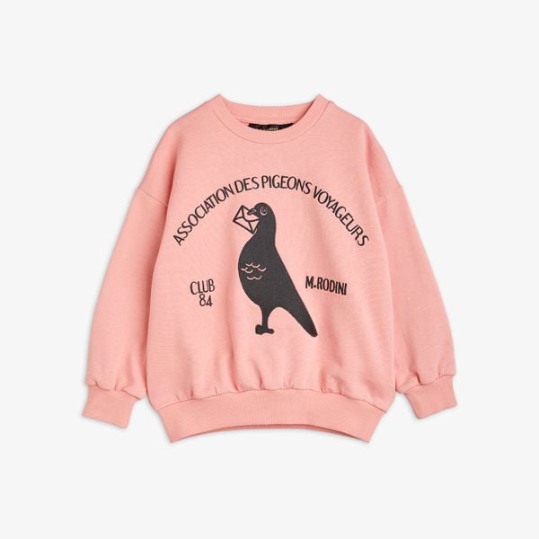 Pigeon Embroidered Sweatshirt