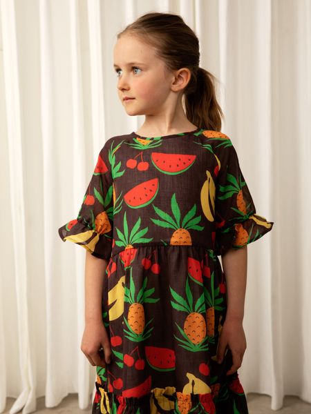 Fruits Woven Dress