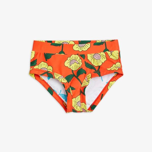 Flowers High Waisted Swim Pants