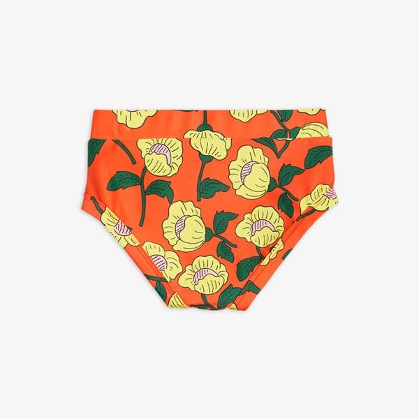 Flowers High Waisted Swim Pants