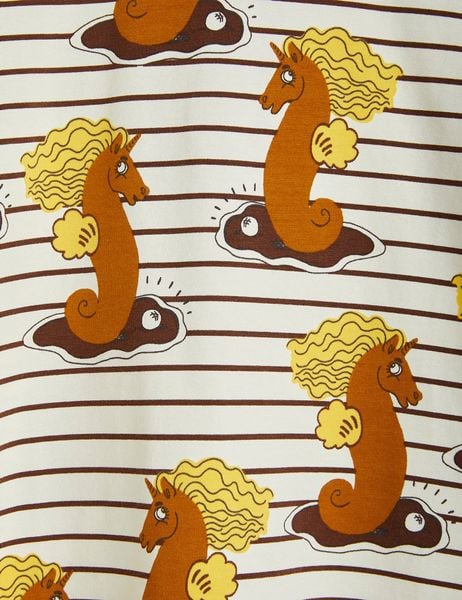 Unicorn Seahorse Tank Top Brown