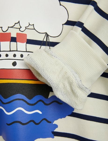 Ferry Stripe Sweatshirt