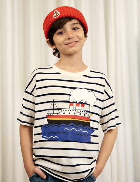 Ferry Stripe Sweatshirt