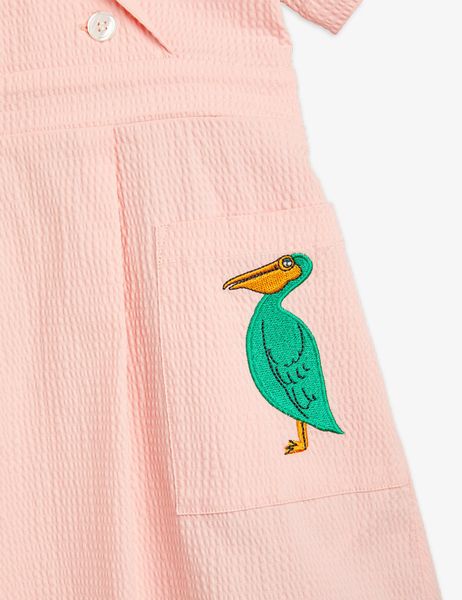 Pelican Seersucker Dress