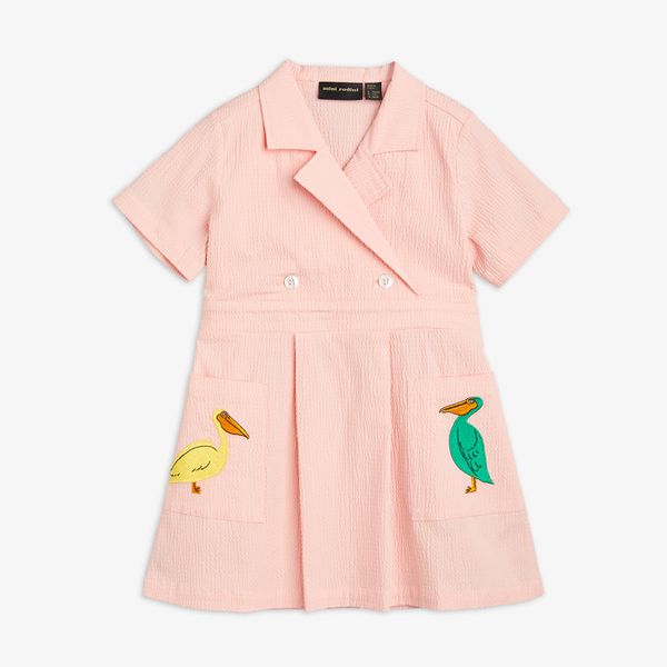 Pelican Seersucker Dress