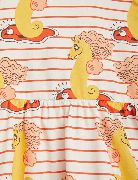 Unicorn Seahorse Vävd Klänning