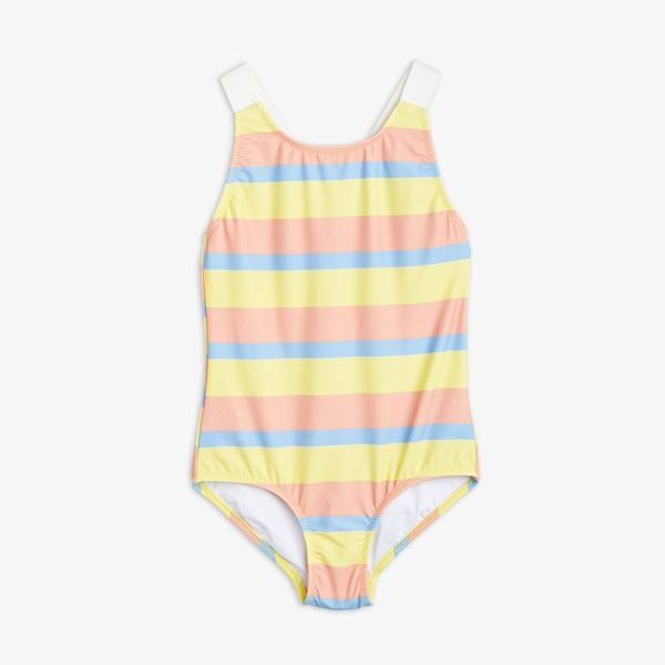 Pastel Stripe UV Swimsuit