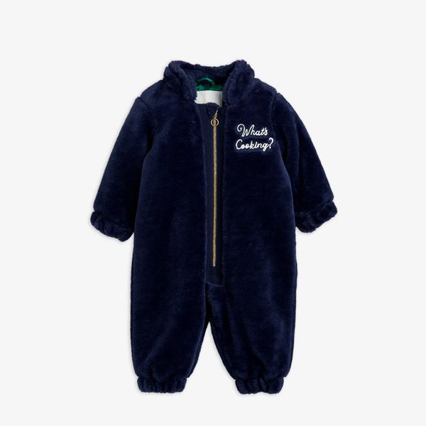 What's Cooking Faux Fur Baby Overall