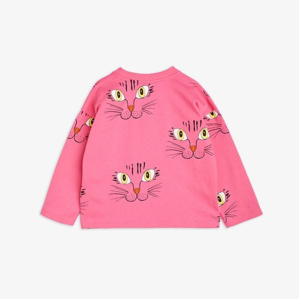 Cat Face Long Sleeve T-Shirt