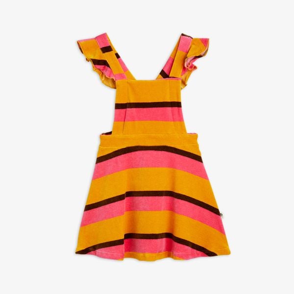 Stripe Velour Dress