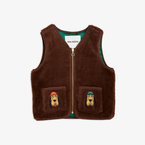 Bloodhound Faux Fur Vest