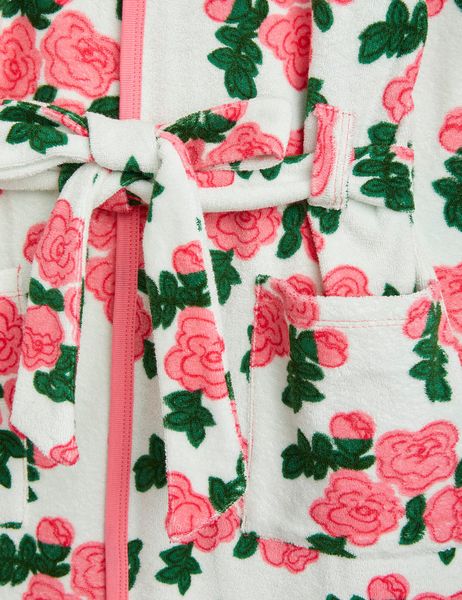 Roses Terry Robe