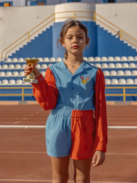 Medal Embroidered Blouse