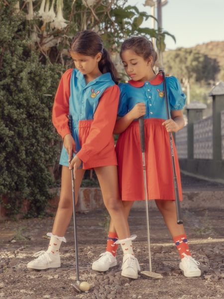 Medal Embroidered Blouse