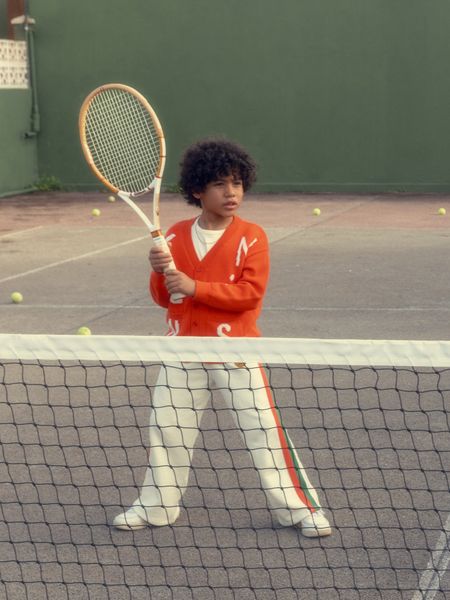 Tennis Knit Cardigan