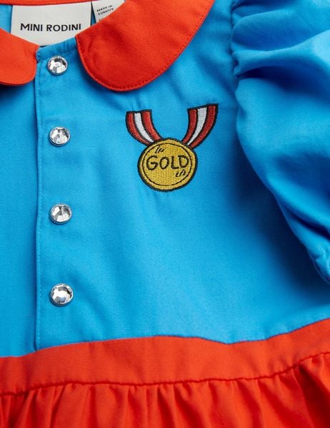 Medal Embroidered Dress