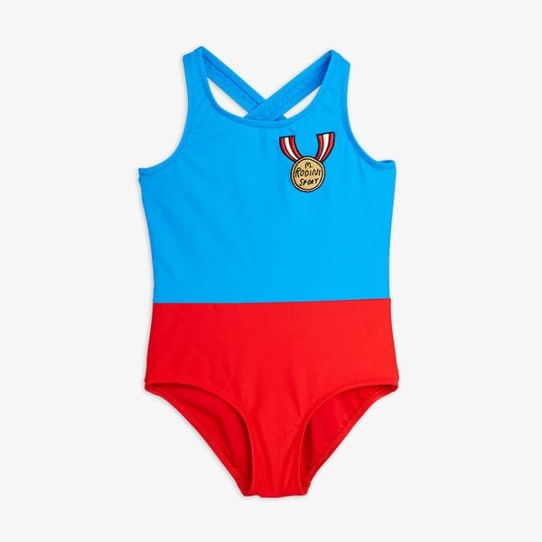 Medal Embroidered UV Swimsuit